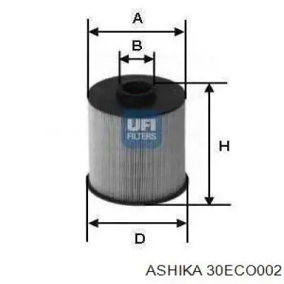 Фільтр паливний Ashika 30ECO002