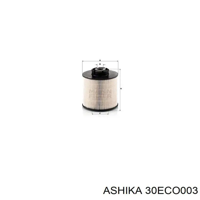 30ECO003 Ashika фільтр паливний