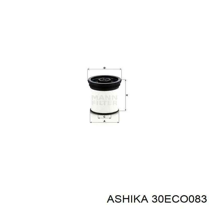 30ECO083 Ashika фільтр паливний