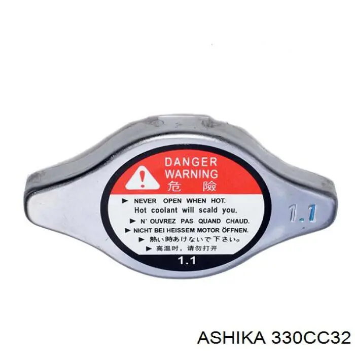 Купити 330CC32 Ashika Кришка радіатора