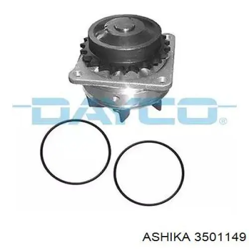 3501149 Ashika Насос охолодження