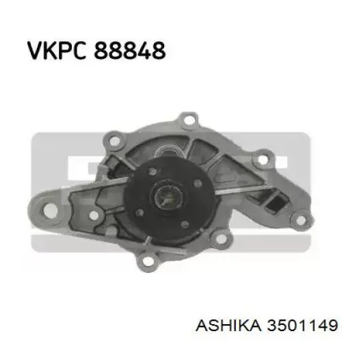 Купити 3501149 Ashika Насос охолоджуючої рідини
