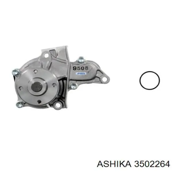 Водяний насос охолодження, з корпусом Ashika 3502264