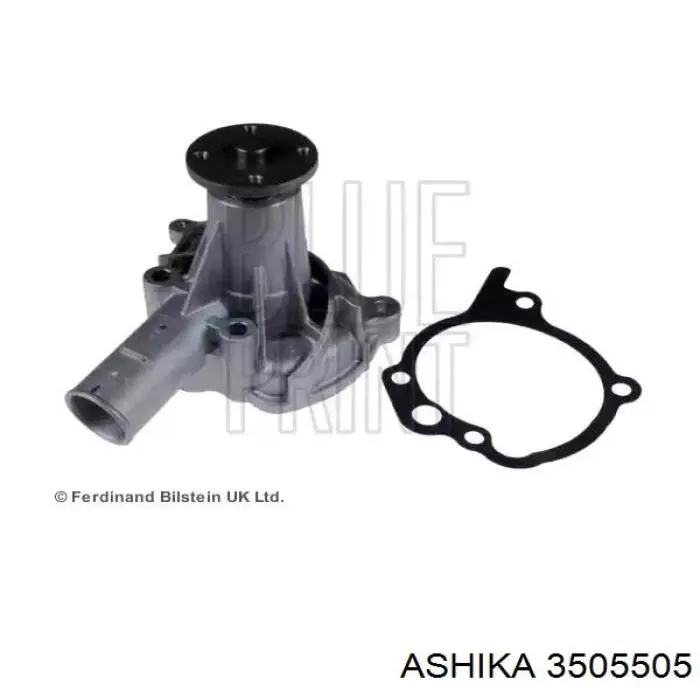 Купити 3505505 Ashika Помпа водяна (насос) охолодження, в зборі з корпусом