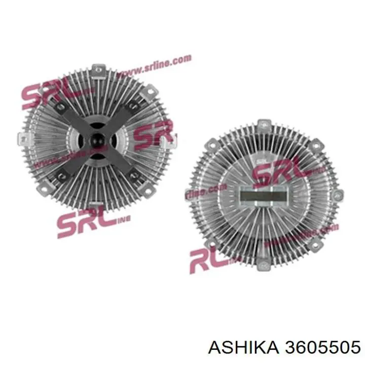 3605505 Ashika вискомуфта, вязкостная муфта вентилятора охолодження