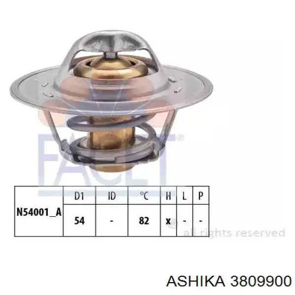 3809900 Ashika термостат