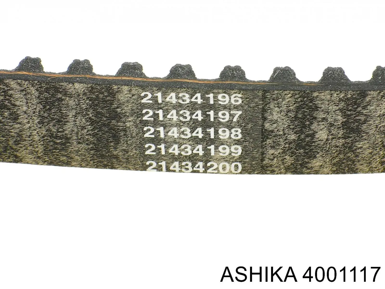 Купити 4001117 Ashika Ремінь газорозподільного механізму