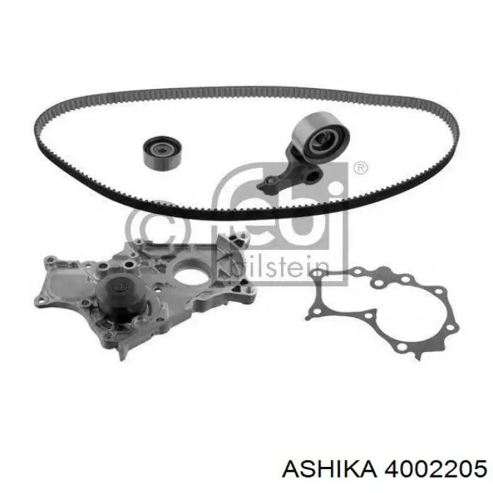 Купити 4002205 Ashika Ремінь газорозподільного механізму