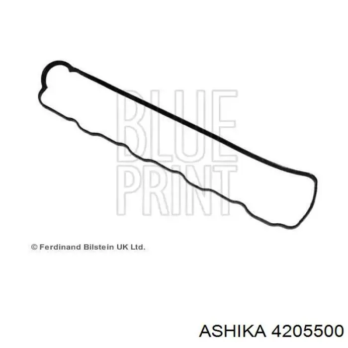 Прокладка клапанної кришки двигуна, задній сегмент Ashika 4205500