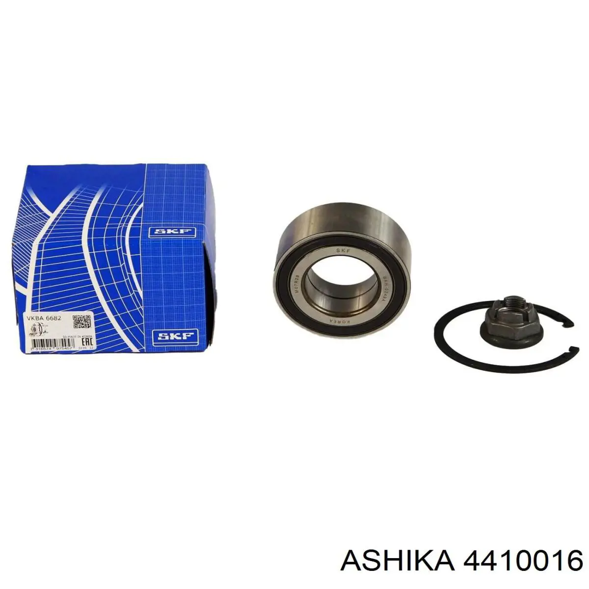 Комплект підшипник маточини передньої Ashika 4410016 ціна, від 29.89 USD