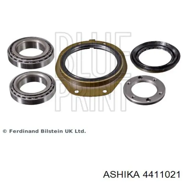 Комплект підшипник маточини передньої Ashika 4411021 ціна, від 29.55 USD