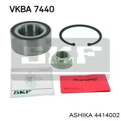 4414002 Ashika Підшипник ступиці задньої