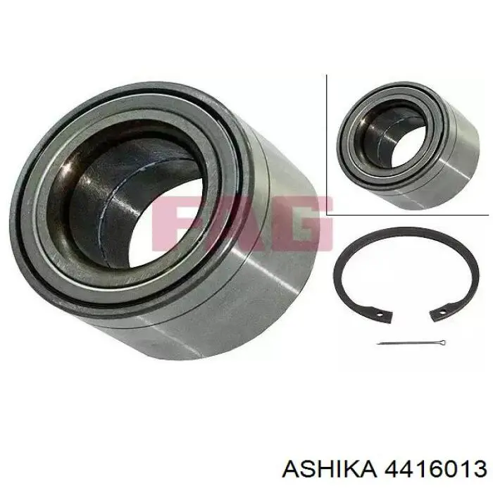 Купити 4416013 Ashika Підшипник ступиці передньої