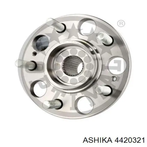 Задня маточина 4420321 Ashika