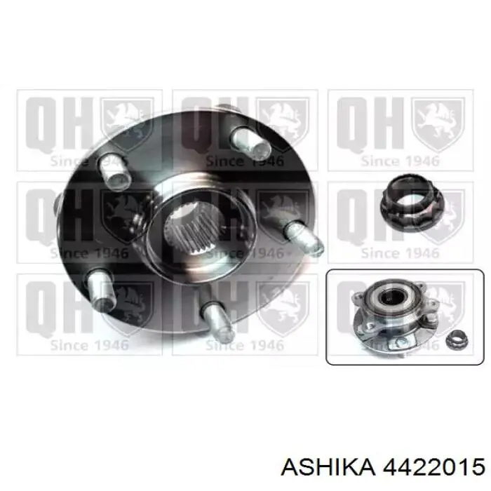 Маточина заднього колеса Ashika 4422015
