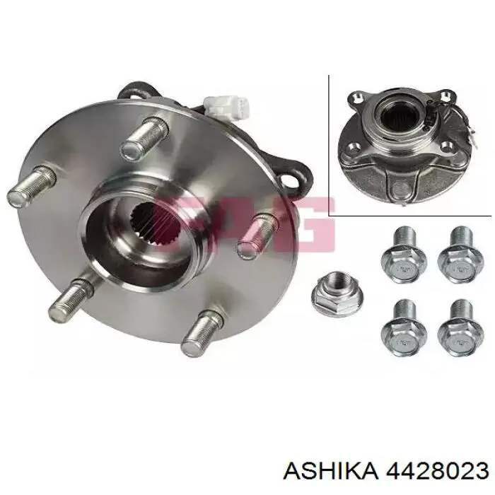 Задня маточина 4428023 Ashika