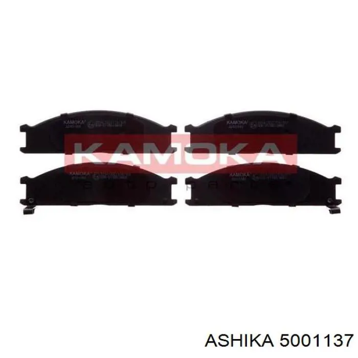 Передні тормозні колодки 5001137 Ashika