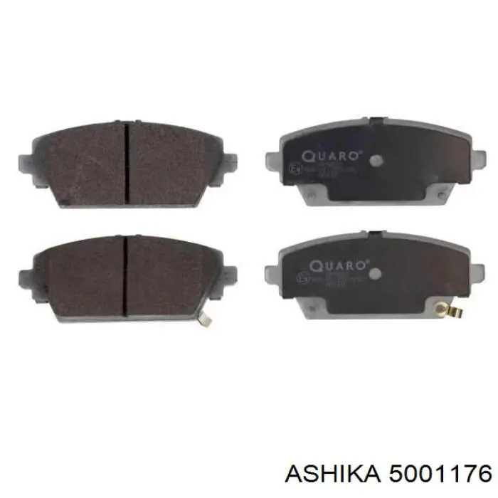 Передні тормозні колодки 5001176 Ashika