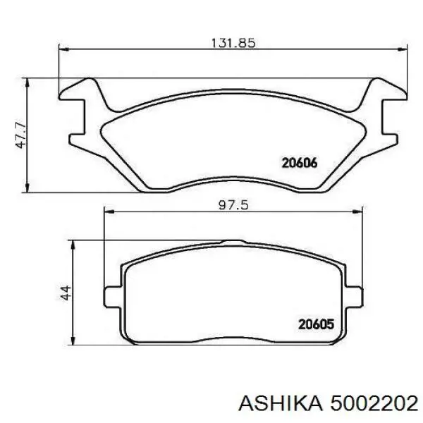 Купити 0446510030 Toyota Колодки гальмівні передні, дискові