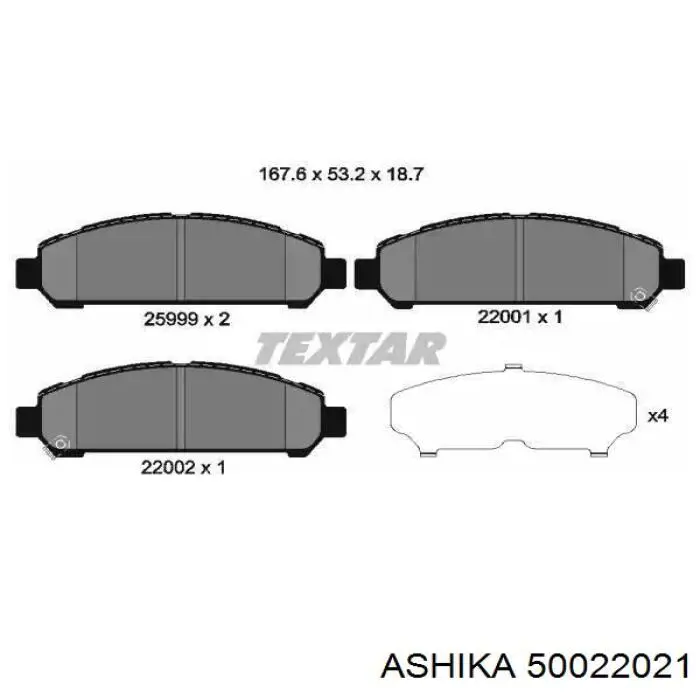 Тормозні колодки Jurid/Bendix 044650T010