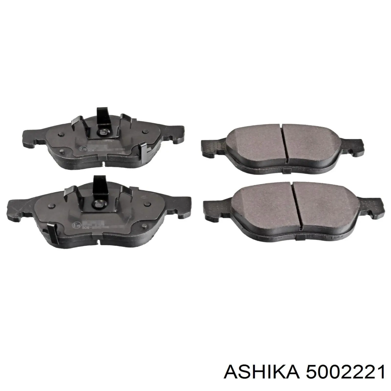Передні тормозні колодки 5002221 Ashika
