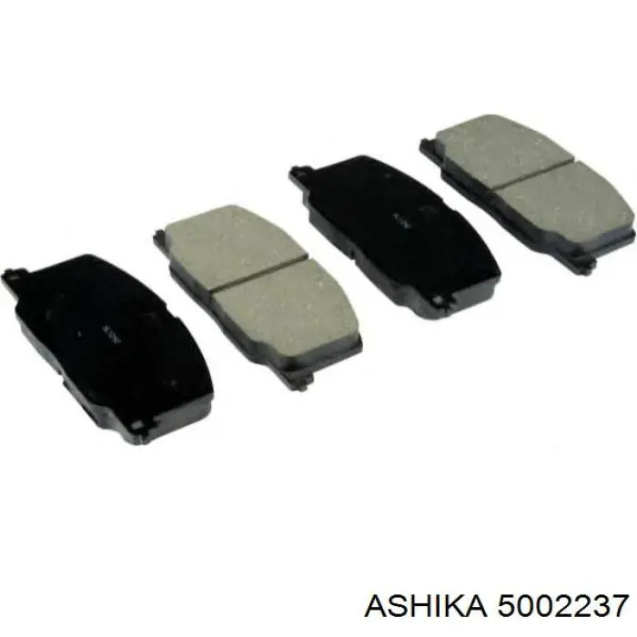 Задні гальмівні колодки 5002237 Ashika