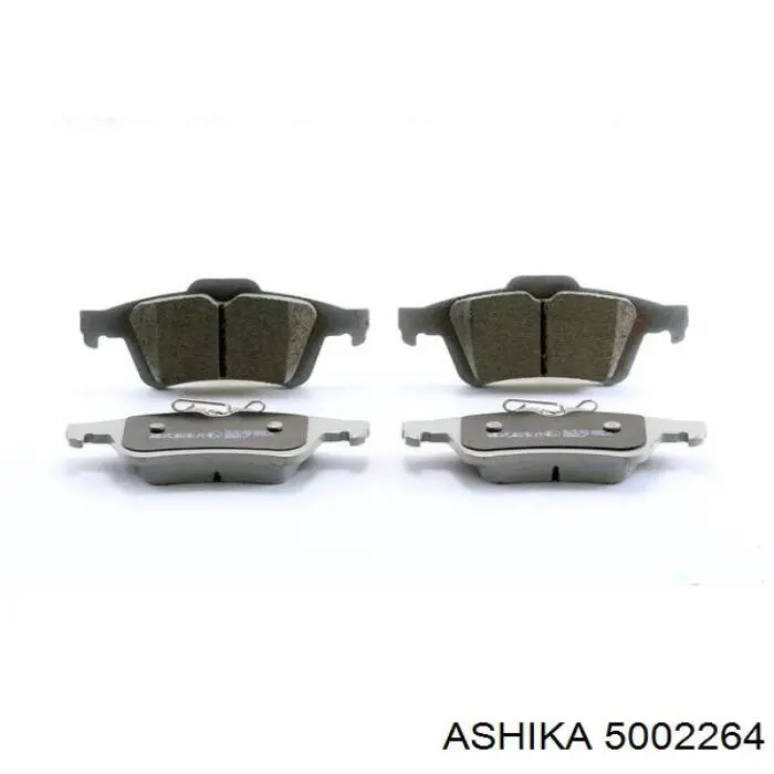 Передні тормозні колодки 5002264 Ashika