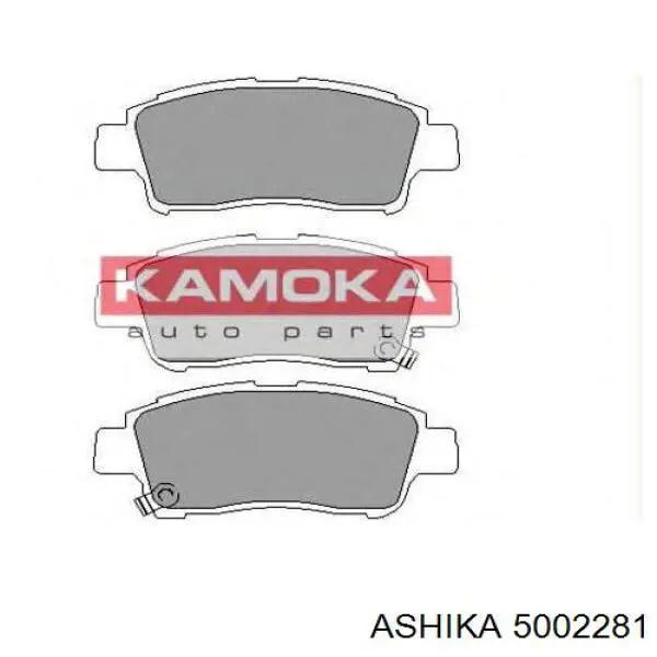 Тормозні колодки Ashika 5002281