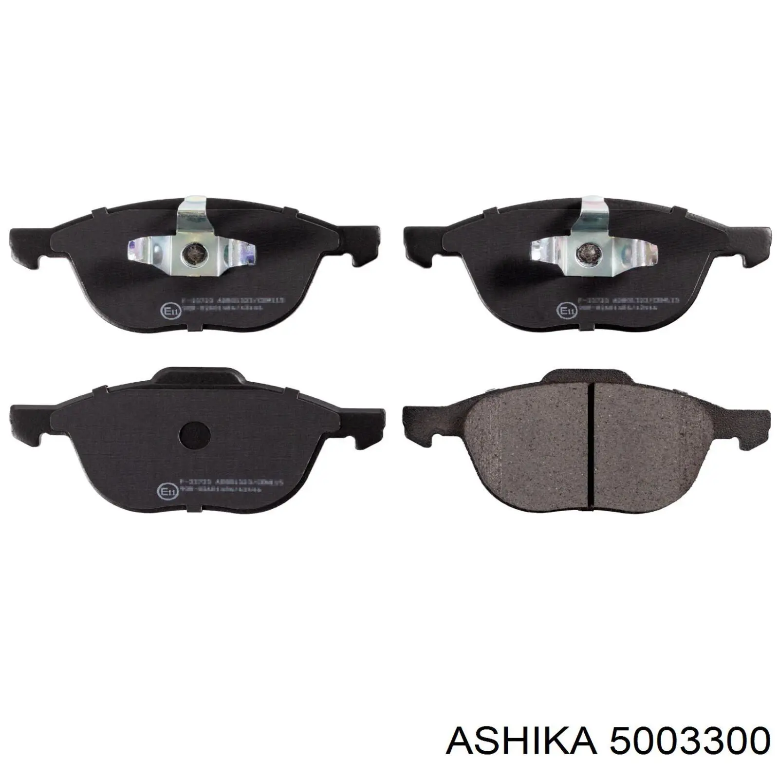 Тормозні колодки Ashika 5003300