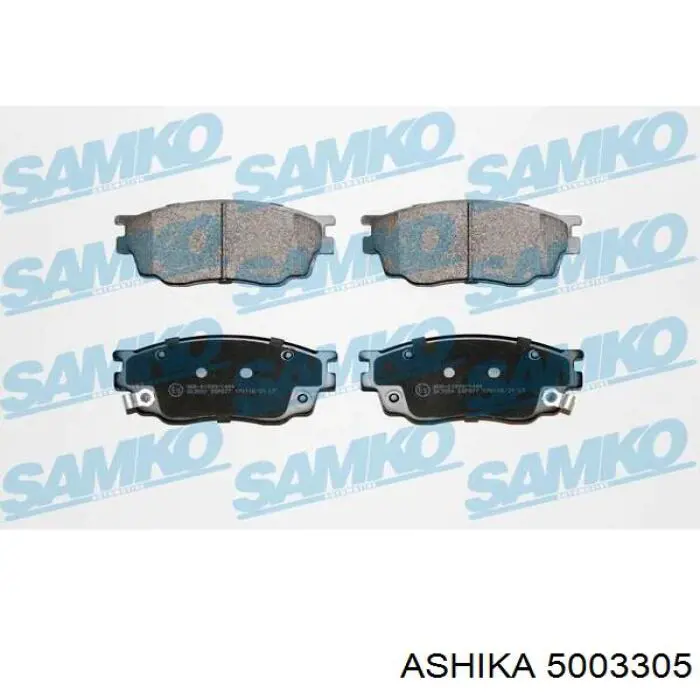 Гальмівні колодки Ashika 5003305 ціна, від 20.13 USD