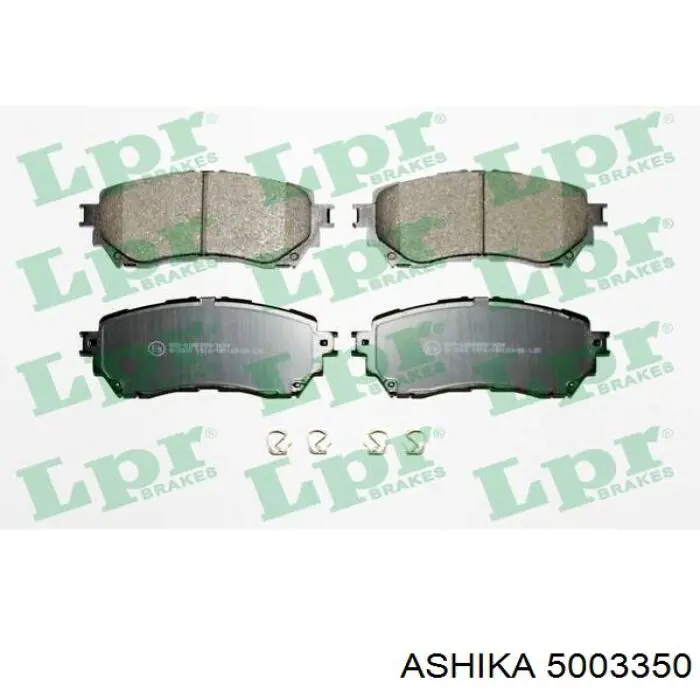 Гальмівні колодки Ashika 5003350 ціна, від 27.87 USD