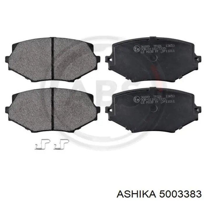 Гальмівні колодки Ashika 5003383 ціна, від 11.97 USD