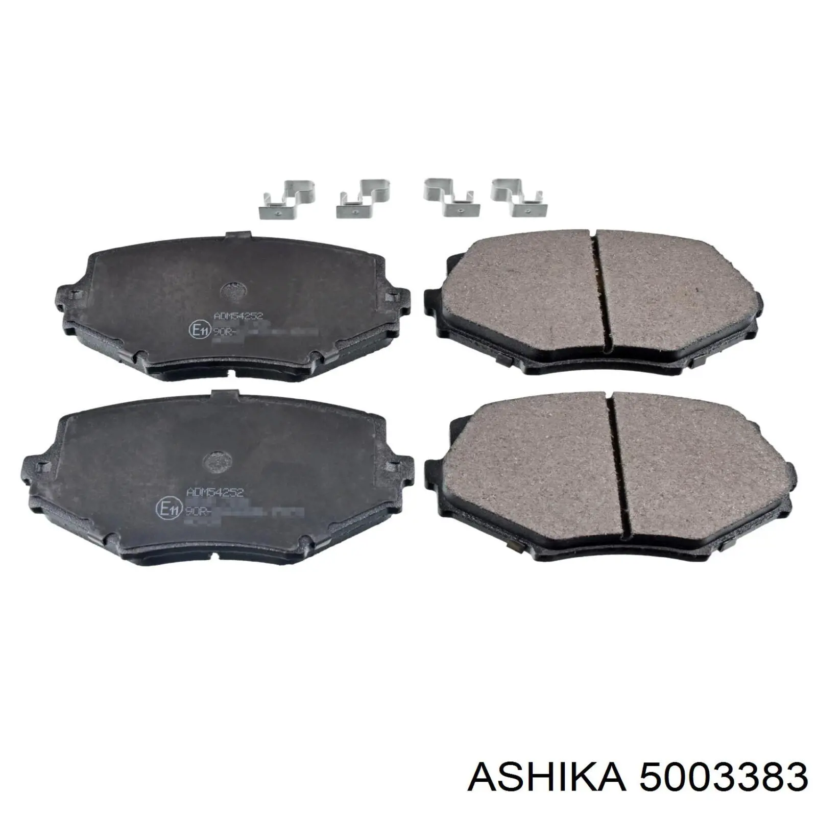 5003383 Ashika Передні гальмівні колодки