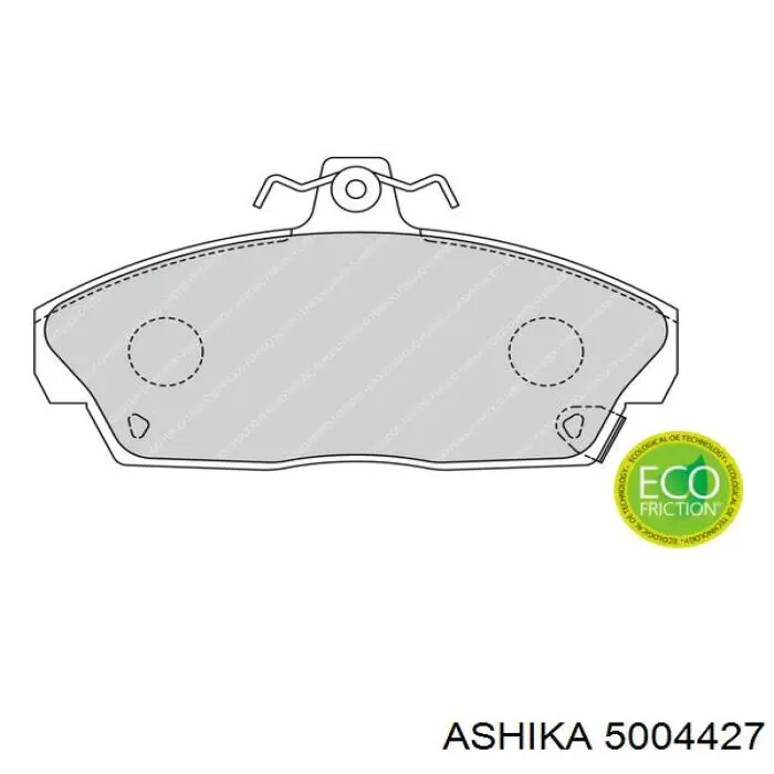 Тормозні колодки Ashika 5004427
