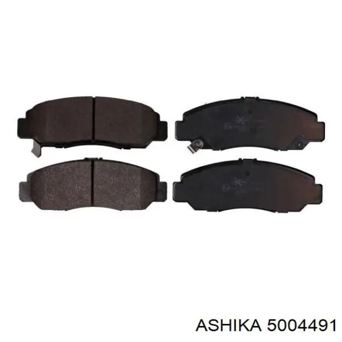 5004491 Ashika Передні гальмівні колодки