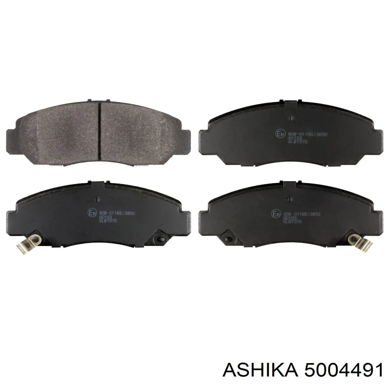 Гальмівні колодки Ashika 5004491 ціна, від 24.48 USD