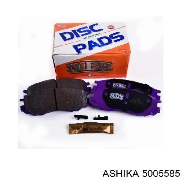Передні тормозні колодки 5005585 Ashika
