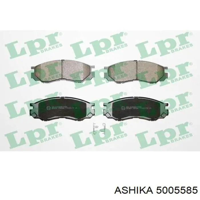 5005585 Ashika Передні гальмівні колодки