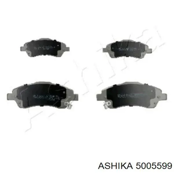 Гальмівні колодки Ashika 5005599 ціна, від 24.84 USD