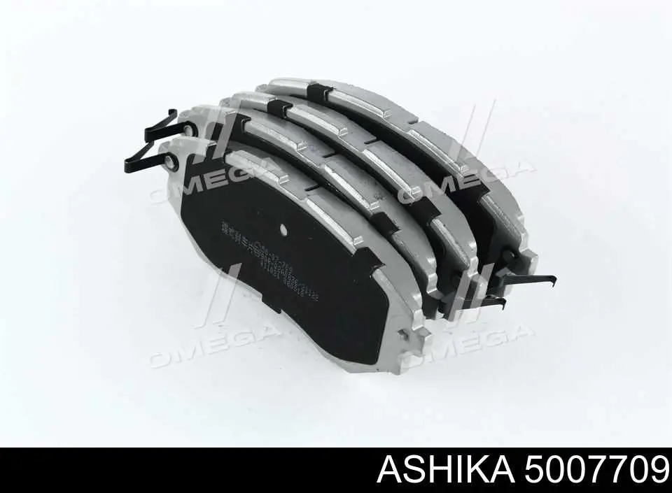 Купити 5007709 Ashika Колодки гальмівні передні, дискові