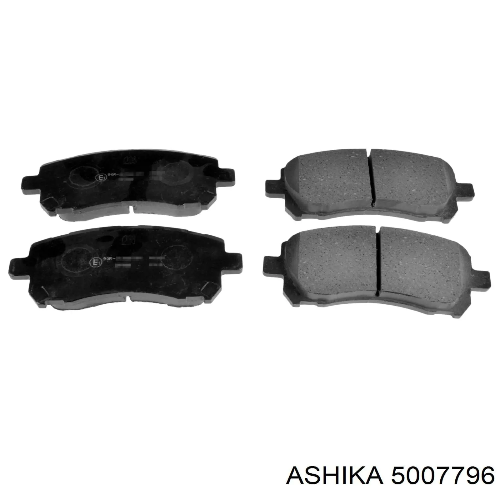 5007796 Ashika Передні гальмівні колодки
