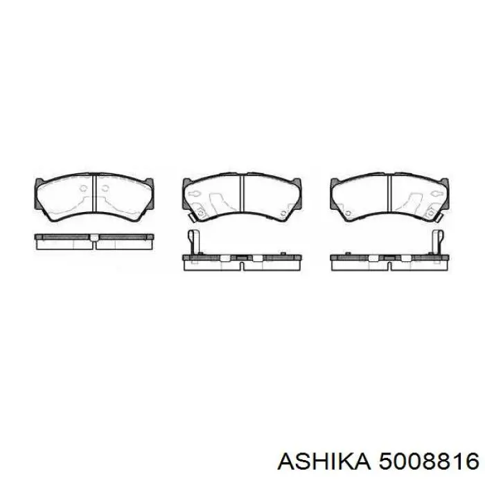 Тормозні колодки Kashiyama D9025