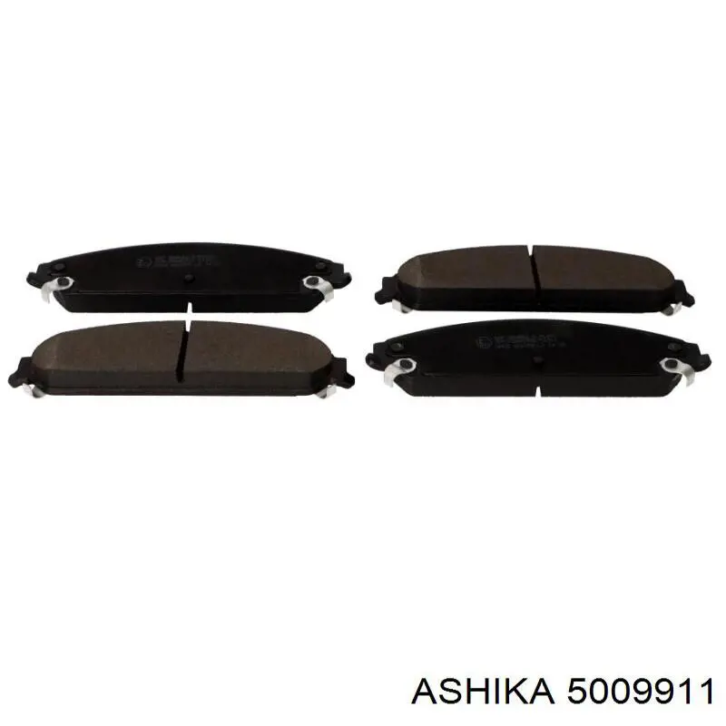 Гальмівні колодки Ashika 5009911 ціна, від 32.57 USD