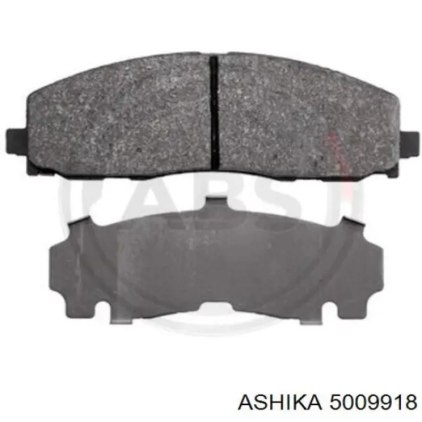 5009918 Ashika колодки гальмівні передні, дискові