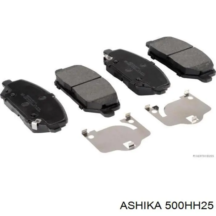 Гальмівні колодки Ashika 500HH25 ціна, від 27.38 USD