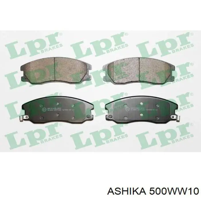 Гальмівні колодки Ashika 500WW10 ціна, від 20.69 USD