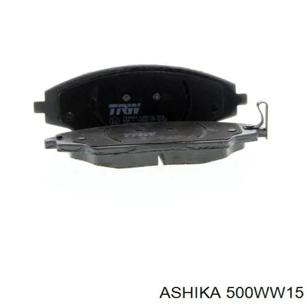 500WW15 Ashika колодки гальмівні передні, дискові