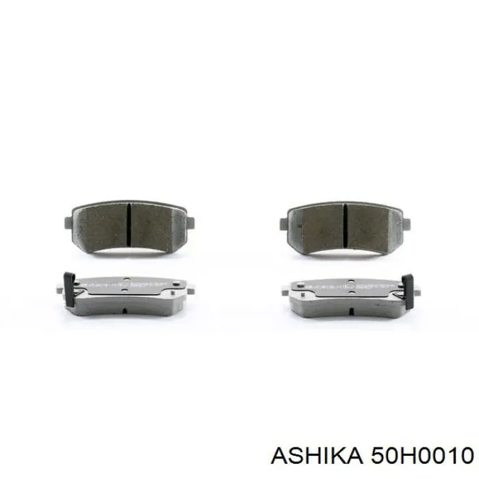 50H0010 Ashika Передні гальмівні колодки