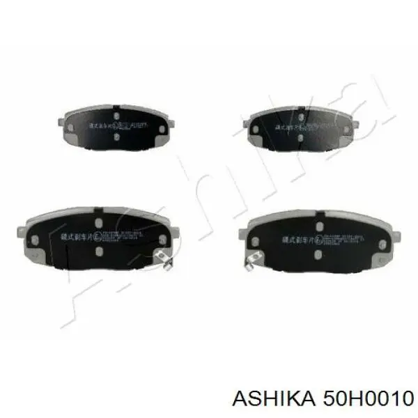 50H0010 Ashika Передні гальмівні колодки