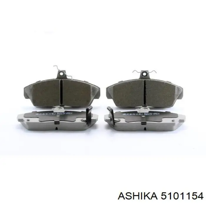 Задні дискові колодки Ashika 5101154